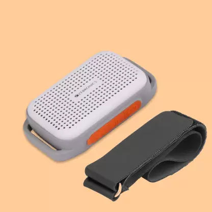 ZEBRONICS ZAPPY WEARABLE Bluetooth Speaker (Grey, Stereo Channel) ZEBRONICS ZAPPY WEARABLE Bluetooth Speaker (Grey, Stereo Channel)